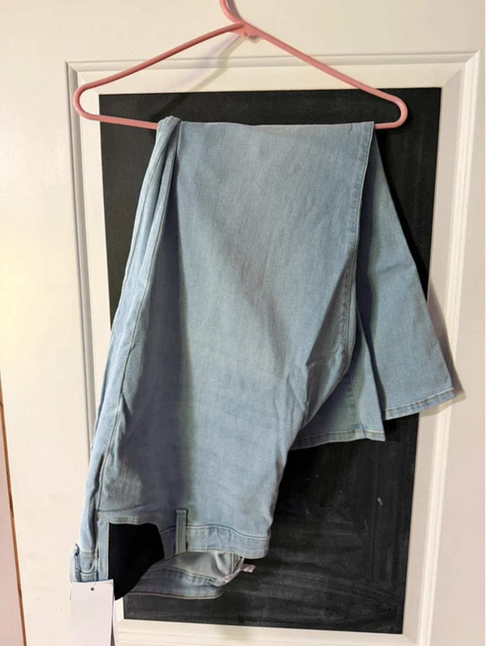 Isabel Maternity by Ingrid + Isabel Flare Jeans Size 18 Light Wash NWT